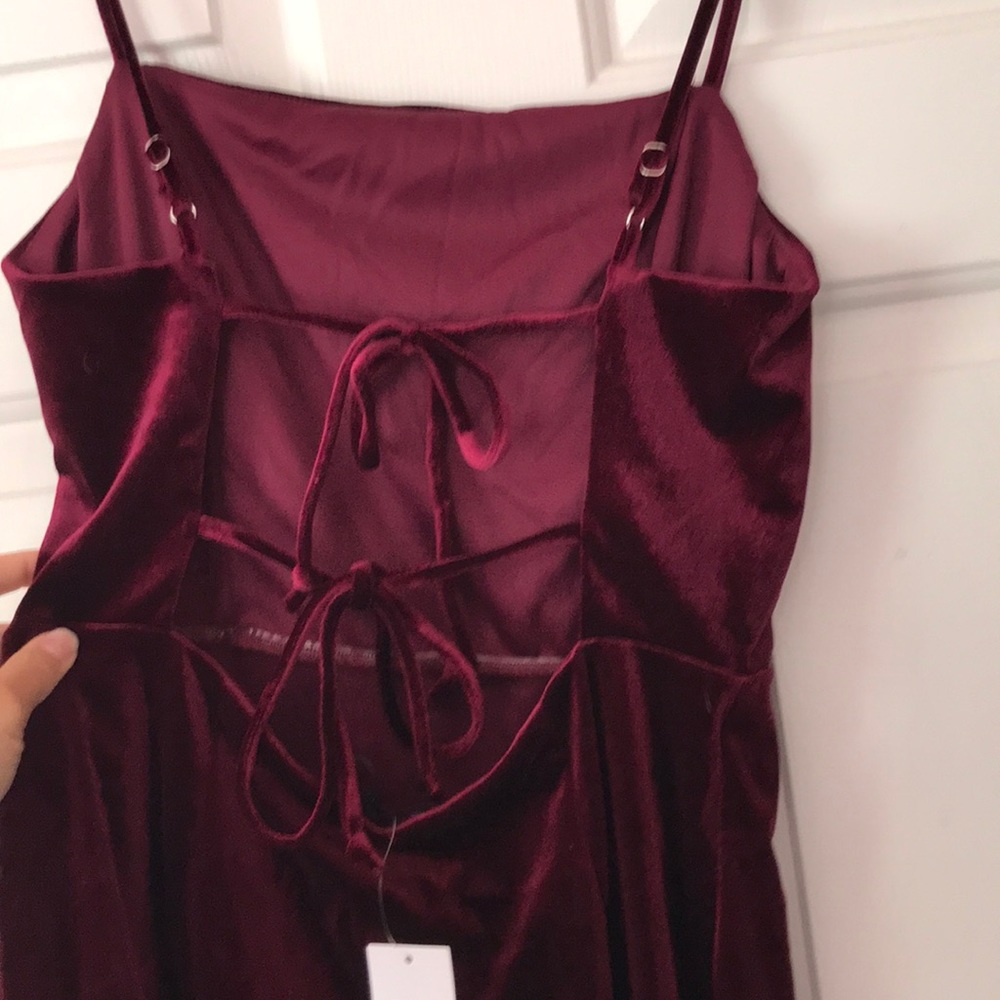 Velvet Dress Urban Outfitters - Picture 3 of 4